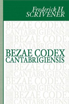 Bezae Codex Cantabrigiensis (eBook, PDF)