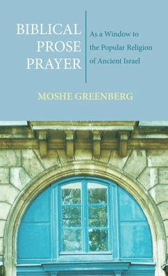 Biblical Prose Prayer (eBook, PDF)