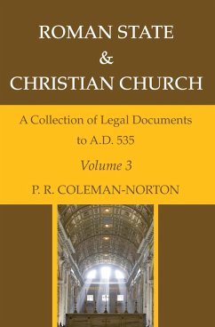 Roman State & Christian Church Volume 3 (eBook, PDF)