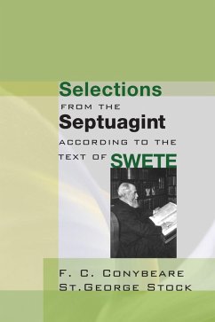 Selections from the Septuagint (eBook, PDF) - Conybeare, F. C.; Stock, George