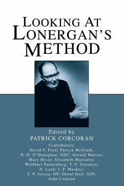 Cover Looking at Lonergan's Method (eBook, PDF)