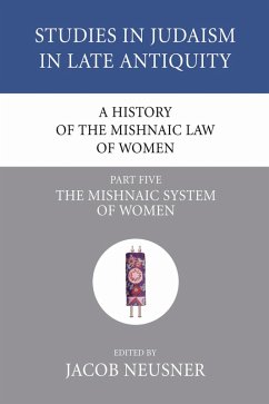 Cover A History of the Mishnaic Law of Women, Part 5 (eBook, PDF)