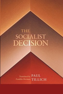 The Socialist Decision (eBook, PDF) - Tillich, Paul