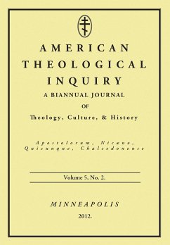American Theological Inquiry, Volume Five, Issue Two (eBook, PDF)