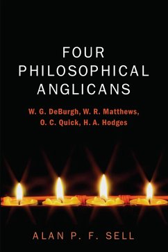 Four Philosophical Anglicans (eBook, PDF)