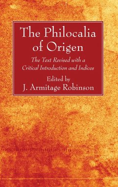 The Philocalia of Origen (eBook, PDF)