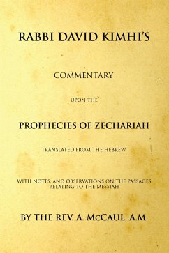 Commentary upon the Prophecies of Zechariah (eBook, PDF)