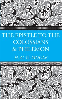 The Epistles to the Colossians and Philemon (eBook, PDF)