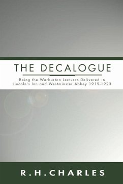 The Decalogue (eBook, PDF) - Charles, R. H.