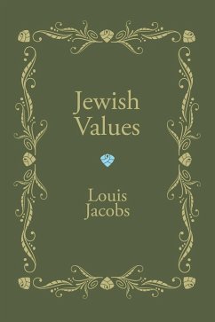 Jewish Values (eBook, PDF)