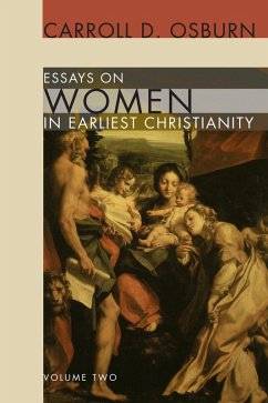 Cover Essays on Women in Earliest Christianity, Volume 2 (eBook, PDF)