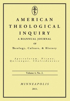 American Theological Inquiry, Volume Four, Issue Two (eBook, PDF)