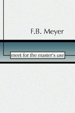 Meet for the Master's Use (eBook, PDF)
