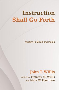 Instruction Shall Go Forth (eBook, PDF)