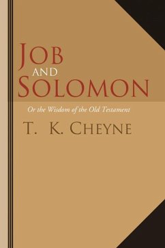 Job and Solomon (eBook, PDF)