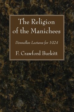 The Religion of the Manichees (eBook, PDF)
