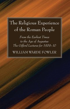 The Religious Experience of the Roman People (eBook, PDF)