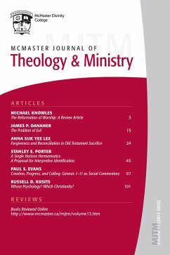 McMaster Journal of Theology and Ministry: Volume 13, 2011-2012 (eBook, PDF)