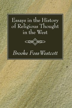 Essays in the History of Religious Thought in the West (eBook, PDF)