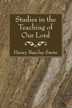 Studies in the Teaching of Our Lord (eBook, PDF)