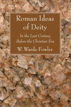 Roman Ideas of Deity (eBook, PDF) - Fowler, W. Warde