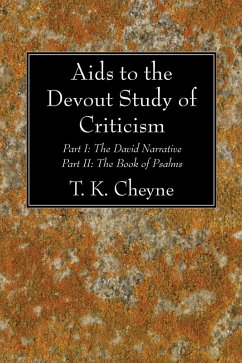 Aids to the Devout Study of Criticism (eBook, PDF)