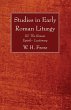 Studies in Early Roman Liturgy (eBook,... - Bild 1