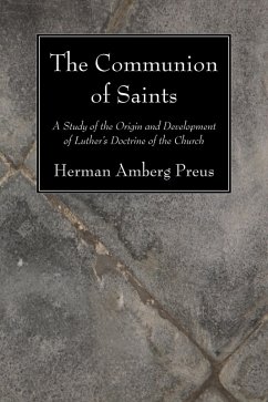 The Communion of Saints (eBook, PDF) - Preus, Herman Amberg