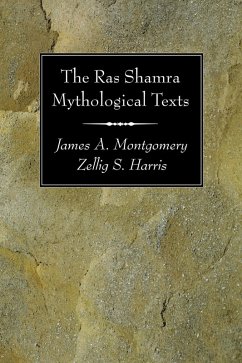 The Ras Shamra Mythological Texts (eBook, PDF)