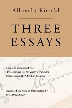 Three Essays (eBook, PDF)