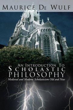 An Introduction to Scholastic Philosophy (eBook, PDF)