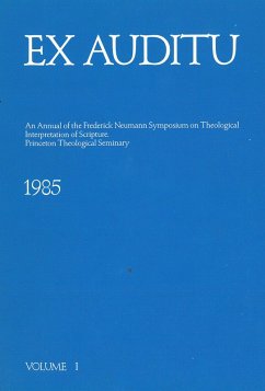 Cover Ex Auditu - Volume 01 (eBook, PDF)