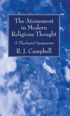 The Atonement in Modern Religious Thought (eBook, PDF)