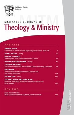 McMaster Journal of Theology and Ministry: Volume 20, 2018-2019 (eBook, PDF)