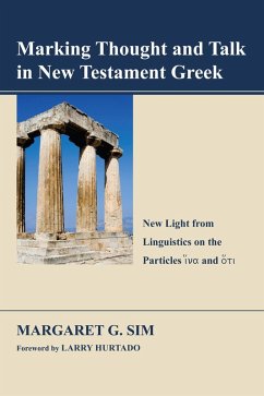 Marking Thought and Talk in New Testament Greek (eBook, PDF)