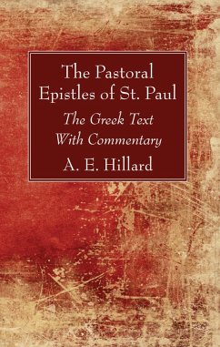 The Pastoral Epistles of St. Paul (eBook, PDF)