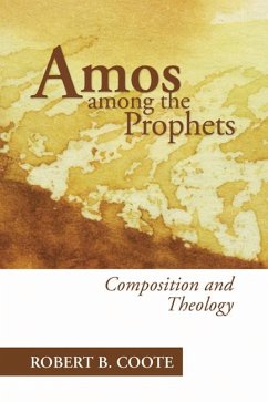 Amos Among the Prophets (eBook, PDF)