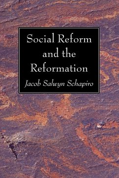 Social Reform and the Reformation (eBook, PDF)