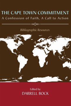 The Cape Town Commitment: A Confession of Faith, A Call to Action (eBook, PDF)