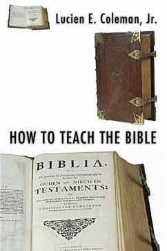 How to Teach the Bible (eBook, PDF)