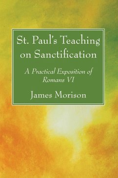 St. Paul's Teaching on Sanctification (eBook, PDF)