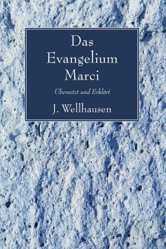 Das Evangelium Marci (eBook, PDF)