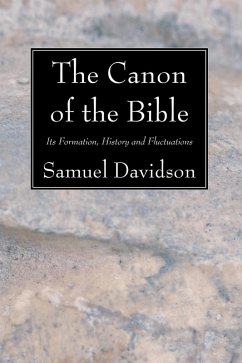 The Canon of the Bible (eBook, PDF)
