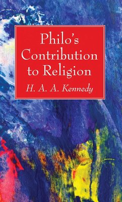 Philo's Contribution to Religion (eBook, PDF)