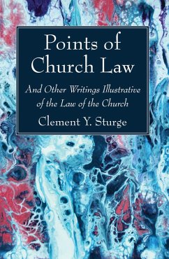 Points of Church Law (eBook, PDF) - Sturge, Clement Y.