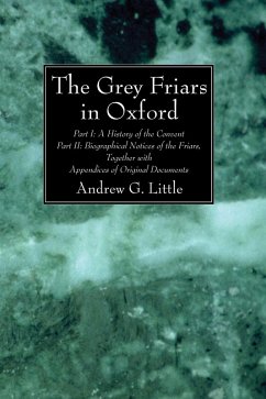 The Grey Friars in Oxford (eBook, PDF)