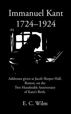Cover Immanuel Kant 1724-1924 (eBook, PDF)