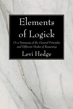 Elements of Logick (eBook, PDF)