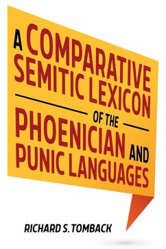 A Comparative Semitic Lexicon of the Phoenician and Punic Languages (eBook, PDF)