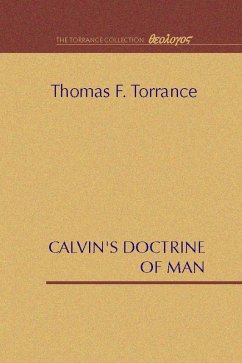 Calvin's Doctrine of Man (eBook, PDF)